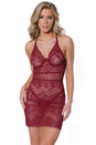 Coquette - 22311 - Chemise - Merlot - Stag Shop