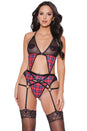 Coquette - 22321 - Bralette, Garter Belt & Thong - OS - Stag Shop