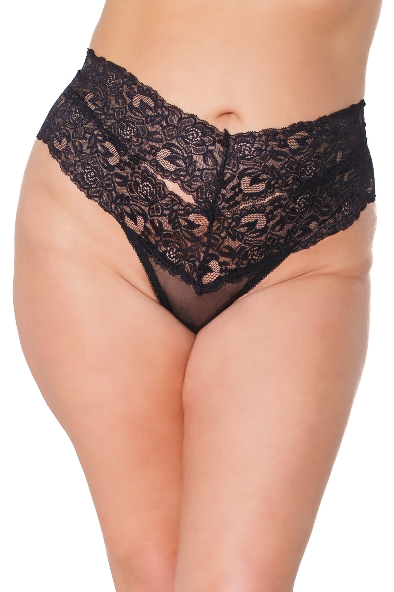 Coquette - 22333 - High Waisted Thong - Stag Shop