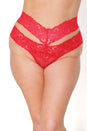 Coquette - 22333 - High Waisted Thong - Stag Shop