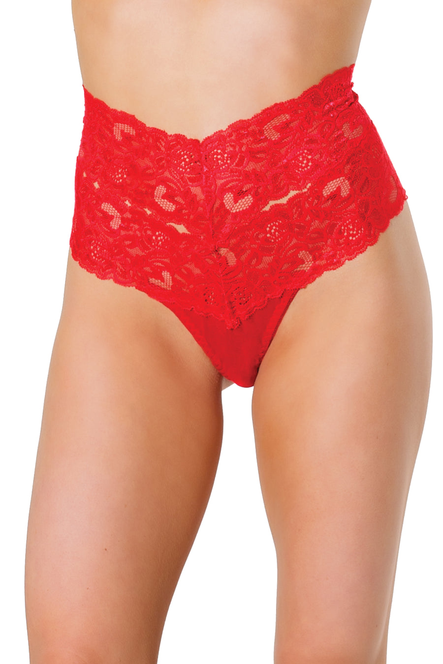 Coquette - 22333 - High Waisted Thong - Stag Shop