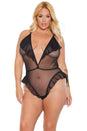 Coquette - 23107X - Teddy - Black - OS/XL - Stag Shop