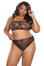 Coquette - 23132X - Panty - Black - OS/XL - Stag Shop