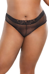 Coquette - 23135X - Panty - Black - OS/XL - Stag Shop