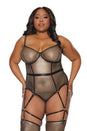 Coquette - 23307 PLUS - Teddy - Gold - Stag Shop