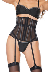 Coquette - 23317 - Waist Cincher - Black - Stag Shop