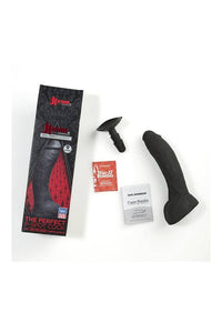 Thumbnail for Kink By Doc Johnson - The Perfect P-Spot Cock - Black - Stag Shop