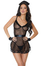 Coquette - 24131 - Maid Set - Black - OS - Stag Shop