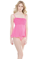 Coquette - 2534 - Ruffle Babydoll - OS - Stag Shop
