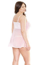 Coquette - 2534X - Ruffle Babydoll - OS/XL - Stag Shop