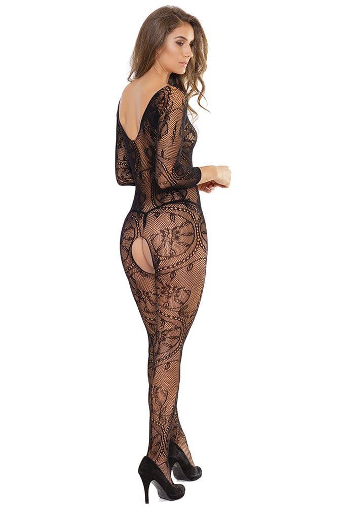 Coquette - 2559 - Bodystocking - OS - Black - Stag Shop