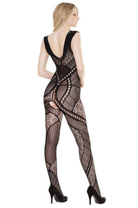 Thumbnail for Coquette - 2561 - Bodystocking - OS - Black - Stag Shop