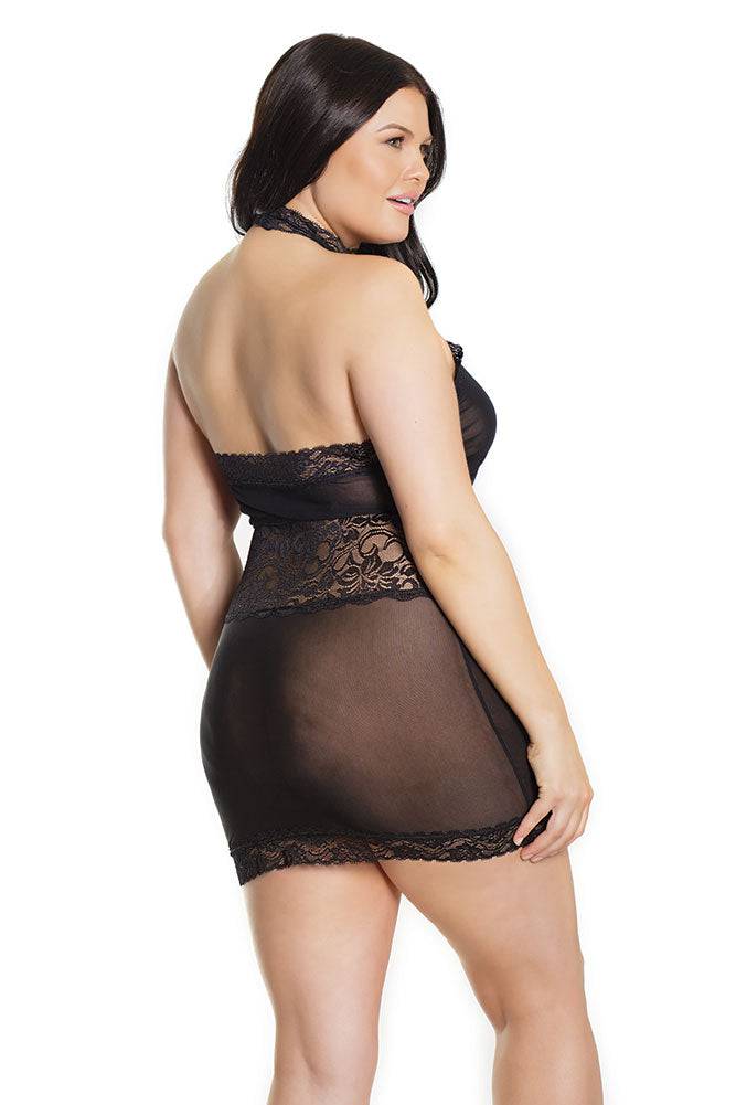 Coquette - 2601X - Halter Dress - OSXL - Stag Shop