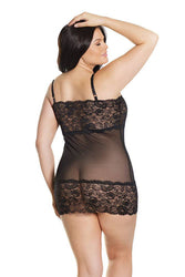 Coquette - 2602X - Tube Dress - Black - OSXL - Stag Shop