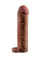 Pipedream - Fantasy X-tensions - Perfect 2 Inch Penis Extension with Ball Strap - Brown - Stag Shop