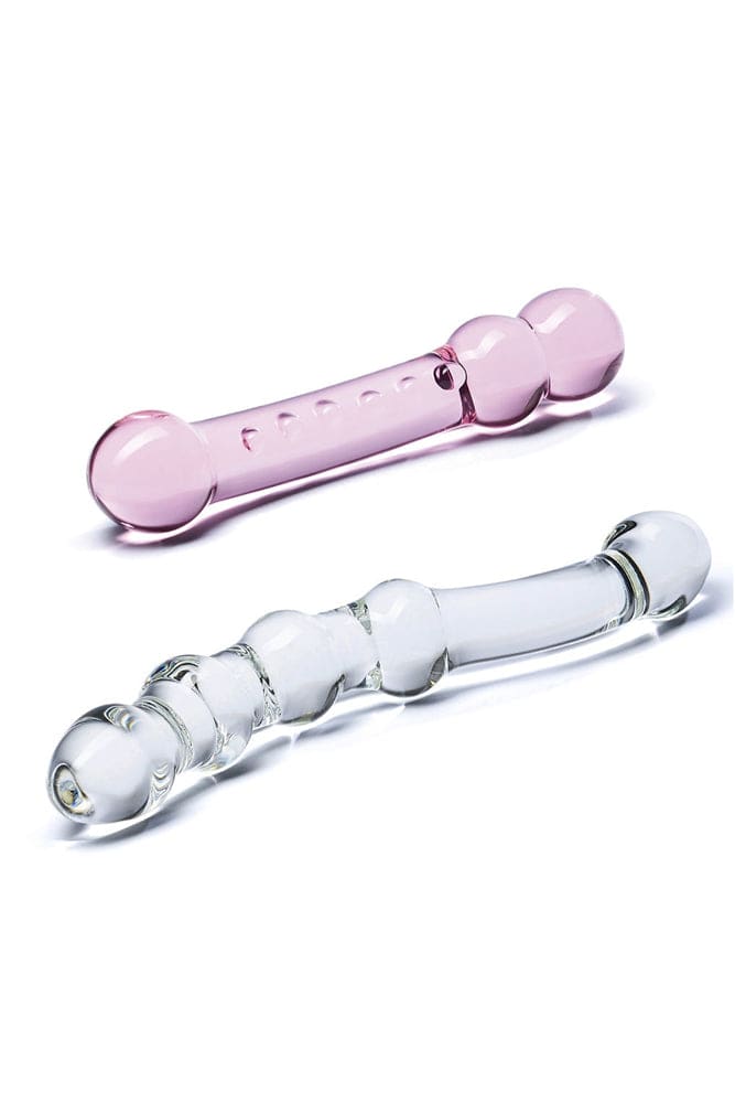 Gläs - 2-PC Pleasure Glass Dildo Set - Stag Shop