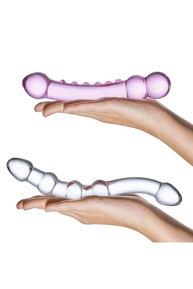 Gläs - 2-PC Pleasure Glass Dildo Set - Stag Shop