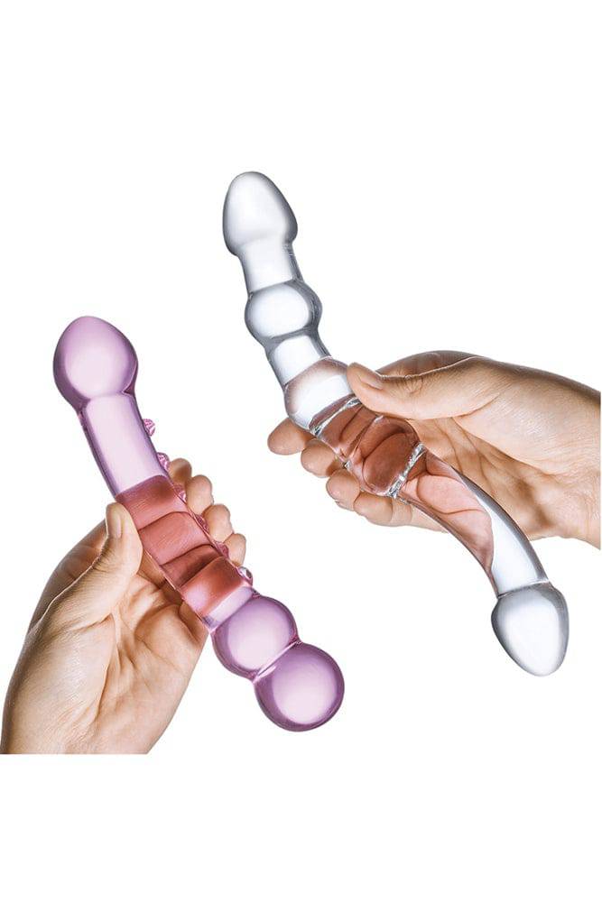 Gläs - 2-PC Pleasure Glass Dildo Set - Stag Shop