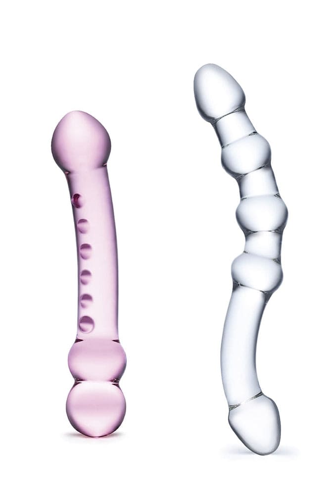 Gläs - 2-PC Pleasure Glass Dildo Set - Stag Shop