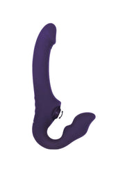 Evolved - 2 Become 1 - Dual Stimulation Strapless Strap-On & Remote - Purple - Stag Shop