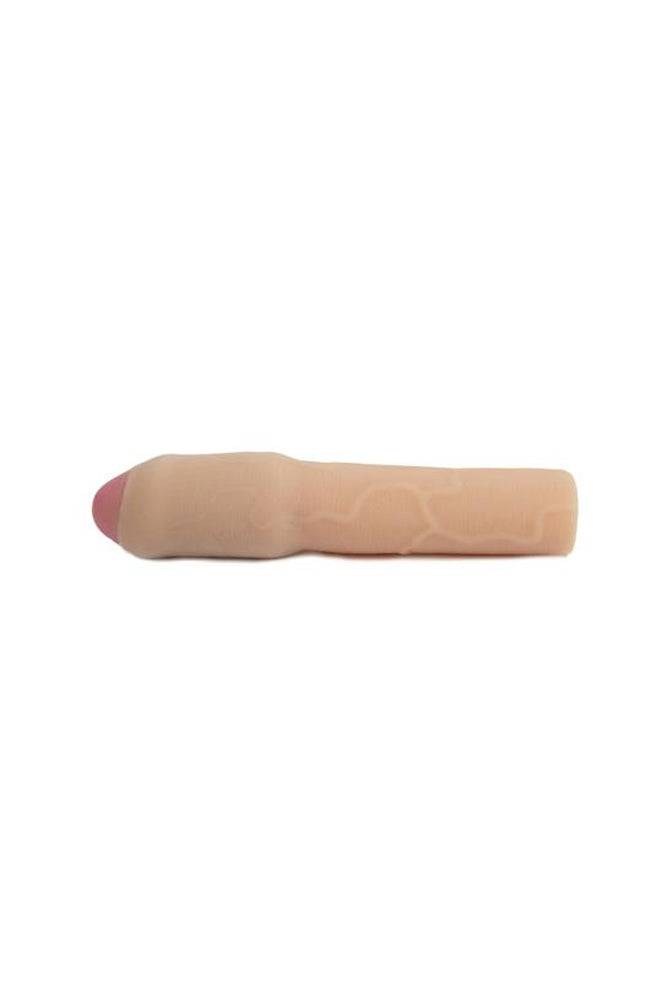 Topco - Cyberskin - 3 Inch Xtra Thick Uncut Penis Extension - Light - Stag Shop