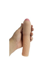 Topco - Cyberskin - 3 Inch Xtra Thick Uncut Penis Extension - Light - Stag Shop