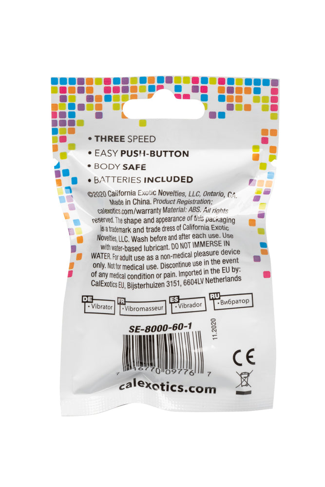 Cal Exotics - Foil Pack - 3-Speed Bullet Vibrator - Purple - Stag Shop