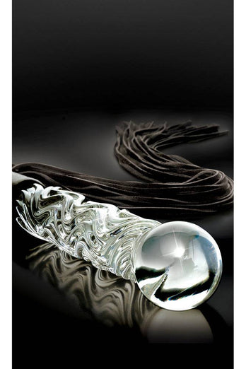 Pipedream - Icicles - No. 38 - Glass Cat-O-Nine Tails & Butt Plug - Stag Shop
