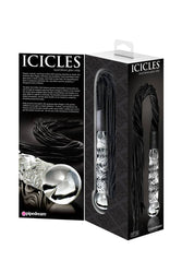 Pipedream - Icicles - No. 38 - Glass Cat-O-Nine Tails & Butt Plug - Stag Shop
