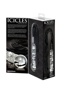 Thumbnail for Pipedream - Icicles - No. 38 - Glass Cat-O-Nine Tails & Butt Plug - Stag Shop