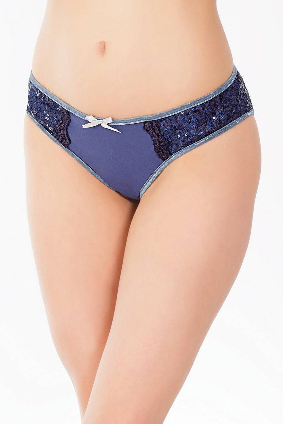 Coquette -  3702 - Panty - Navy - XXL - Stag Shop