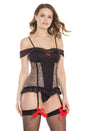 Coquette - 3749 - Corset - Leopard - Stag Shop