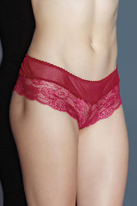 Thumbnail for Coquette - 3864 - Booty Short - Red - Stag Shop