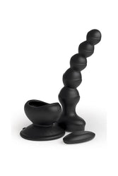 Pipedream - 3Some - Wall Banger Beads Anal Beads - Black - Stag Shop