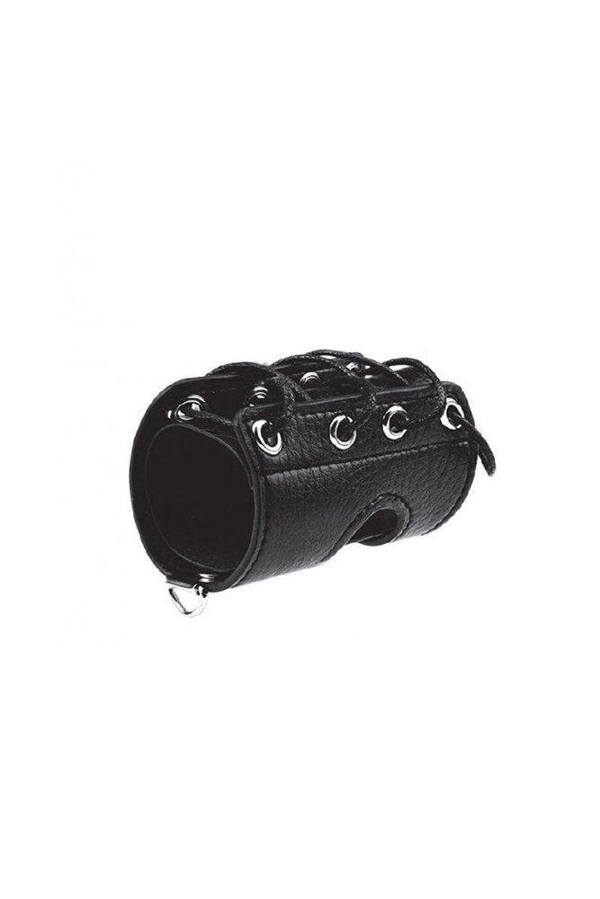 Electric Eel - Blue Line - 3 inch Cock Sheath - Black - Stag Shop