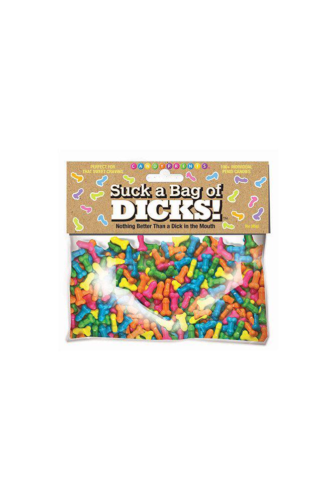 Little Genie - Candy Prints - Suck a Bag of Dicks - 3oz Bag - Stag Shop