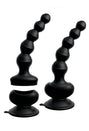 Pipedream - 3Some - Wall Banger Beads Anal Beads - Black - Stag Shop