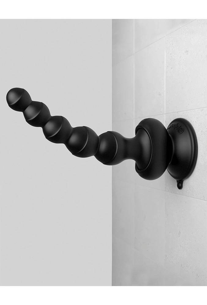 Pipedream - 3Some - Wall Banger Beads Anal Beads - Black - Stag Shop