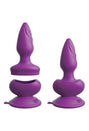 Pipedream - 3Some - Wall Banger Butt Plug - Purple - Stag Shop