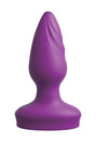 Pipedream - 3Some - Wall Banger Butt Plug - Purple - Stag Shop