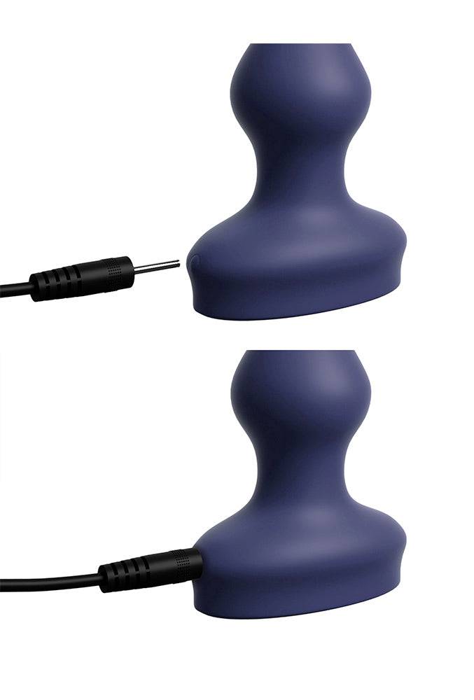 Pipedream - 3Some - Wall Banger P-Spot Butt Plug - Blue - Stag Shop