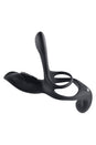 Playboy - The 3 Way Vibrating Cock Ring with Remote Control - Black - Stag Shop