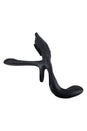 Playboy - The 3 Way Vibrating Cock Ring with Remote Control - Black - Stag Shop
