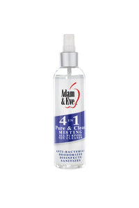 Thumbnail for Adam & Eve - 4-In-1 Pure & Clean Mist Toy Cleaner - 4oz - Stag Shop