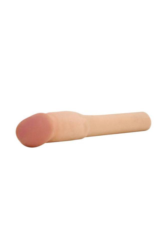 Topco - Cyberskin - 4 Inch Xtra Thick Vibrating Penis Extension - Light - Stag Shop