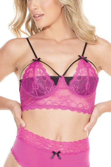 Coquette - 4095 - Bra - Magenta - Stag Shop