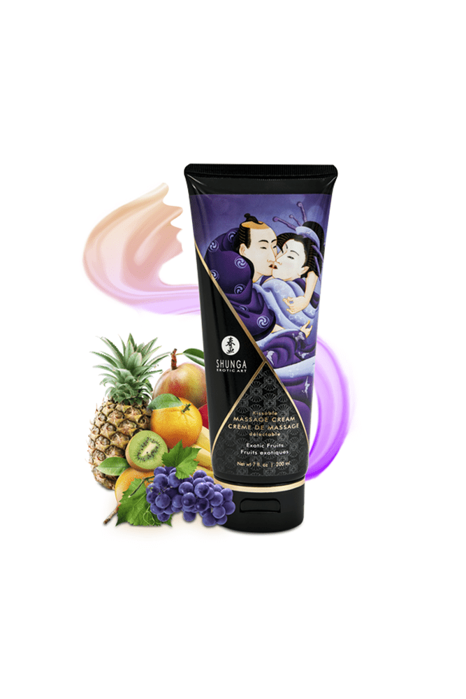 Shunga - Kissable Massage Cream - Exotic Fruits - Stag Shop