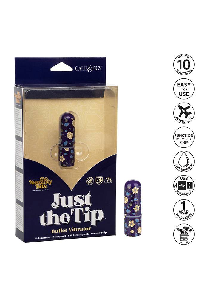 Cal Exotics - Naughty Bits - Just The Tip Bullet Vibrator - Stag Shop