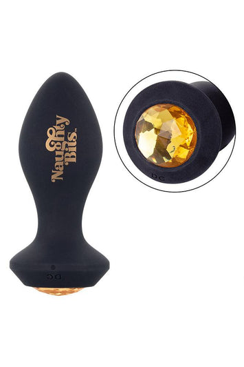 Cal Exotics - Naughty Bits - Shake Your Ass Petite Vibrating Butt Plug - Stag Shop