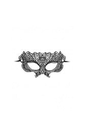 Ouch by Shots Toys - Princess Lace Mask - Black - Stag Shop